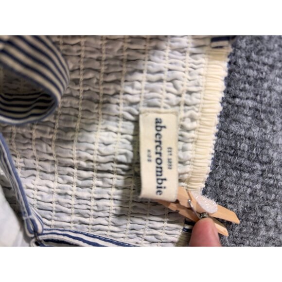 Abercrombie & Fitch girls dress size Large spagetti strap Stripes with ruffles - Picture 11 of 12